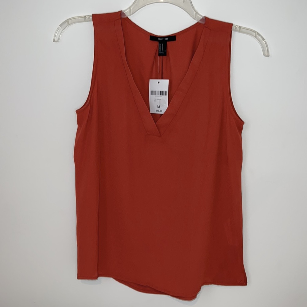 Forever 21 Brown Blouse